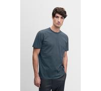 T-Shirt CINQUE "CIDANI", Herren, Gr. L, petrolblau, Jersey, Obermaterial: 100% Baumwolle, unifarben, slim fit normal, Rundhals, abgesteppte Kante, Shirts T-Shirt, Rundhalsausschnitt, Slim Fit, reine B