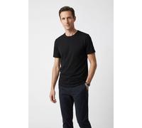 T-Shirt CINQUE "CIDEN", Damen, Gr. M, schwarz, Jersey, Obermaterial: 100% Baumwolle, unifarben, regular fit normal, Rundhals, abgesteppte Kante, Shirts T-Shirt, aus Baumwolle, Rundhals (67771459-M) sc