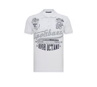 T-Shirt CIPO & BAXX "CT794", Herren, Gr. XL, weiß, 95% Baumwolle, 5% Elasthan, bedruckt, regular fit, normaler Saum, Shirts T-Shirt, Markanten Schriftzüge (25112169-XL) weiß