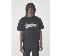 T-Shirt CLEPTOMANICX "Clepto Customs", Damen, Gr. L, schwarz, 100% Baumwolle, bedruckt, normal, Rundhals, Shirts T-Shirt, im lockeren Schnitt (26272935-L) schwarz