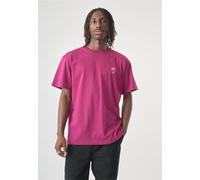 T-Shirt CLEPTOMANICX "Sketch Gull", Herren, Gr. M, purpurviolett, 100% Baumwolle, bedruckt, normal, Rundhals, Shirts T-Shirt, mit lockerem Schnitt (39110250-M) purpurviolett