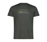 CMP Herren Cotton Print T-Shirt (Größe L, grau)