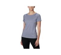 T-Shirt Columbia Peak To Point II Ss (new Moon Heather) Women L