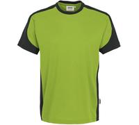 HAKRO 290 Comfort Fit T-Shirt Rundhals kiwi/anthrazit, Einfarbig