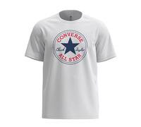 Converse STANDARD FIT CENTER FRONT CHUCK PATCH CORE TEE Unisex Shirt, weiß, größe L