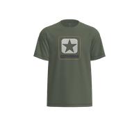 T-Shirt CONVERSE "BOX LOGO TEE", Herren, Gr. M, converse utility, Obermaterial: 100% Polyester, Rundhals, Shirts T-Shirt, sportlicher Stil, aus Baumwolle und Polyester (87633200-M) converse utility