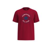 Converse STANDARD FIT CENTER FRONT CHUCK PATCH CORE TEE Unisex Shirt, rot, größe M