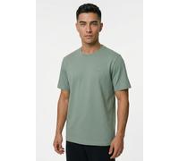 T-Shirt CONVERSE, Herren, Gr. M, grün, Jersey, Obermaterial: 100% Baumwolle, normal, Shirts T-Shirt, Kurzarm, aus Baumwolle, klassischer Schnitt (35517149-M) grün