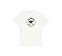 T-Shirt CONVERSE "WOMEN'S CONVERSE CRAFTED CHUCK TAYLOR T-SHIRT", Damen, Gr. XXL, weiß (vintage weiß), Obermaterial: 100% Baumwolle, unifarben, Rundhals, eingesetzt, Shirts T-Shirt (73299965-XXL) vint