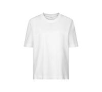 T-Shirt SEIDENSTICKER, Damen, Gr. XL, weiß, 100% Baumwolle, unifarben, regular fit, Rundhals, Shirts T-Shirt, 1/2 Rundhals Uni (85849007-XL) weiß