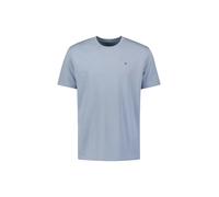 No Excess Regular Fit T-Shirt Rundhals Dusty Blue, Einfarbig
