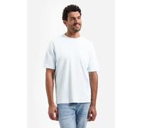 No Excess Relaxed Fit T-Shirt Rundhals sky, Einfarbig