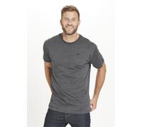 T-Shirt CRUZ "Highmore", Herren, Gr. 3XL, grau (dunkelgrau), 100% Baumwolle, unifarben, kurz, Rundhals, Shirts T-Shirt, aus reiner Baumwolle (65768262-XXXL) dunkelgrau