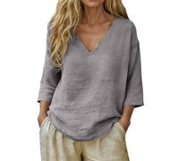 T Shirt Damen Basic Damen Bauchfreie Long Blusenjacke Sommershirts Raglan Streifenbluse Royalblaue Knöpfen Mode Online Exklusive Lochstickerei 1 Hellgrau Yoga Ecru Schwimm Laufshirt