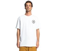 T-Shirt DC SHOES "DC Corpo Fb", Herren, Gr. L, weiß, Obermaterial: 75% Walkfrottier, 25% Walkfrottier;, Shirts T-Shirt (20491457-L) weiß