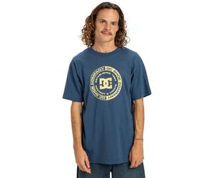T-Shirt DC SHOES "DC Corpo", Jungen, Gr. L, blau (schwarz denim), Obermaterial: 75% Baumwolle, 25% Baumwolle., Shirts T-Shirt (67497759-L) schwarz denim
