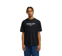 DC Heritage Font T-Shirt black Herren Gr. XL