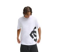 T-Shirt DC SHOES "DC Lanai", Herren, Gr. XXL, schwarz-weiß (weiß), Obermaterial: 75% Baumwolle, 25% Baumwolle., Shirts T-Shirt (15439008-XXL) weiß