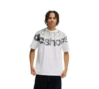 T-Shirt DC SHOES "DC Omega 2", Herren, Gr. L, weiß, Obermaterial: 75% Baumwolle, 25% Baumwolle., Shirts T-Shirt (83626419-L) weiß