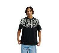 T-Shirt DC SHOES "DC Omega 2", Herren, Gr. XXL, schwarz-weiß (schwarz), Obermaterial: 75% Baumwolle, 25% Baumwolle., Shirts T-Shirt (76063747-XXL) schwarz