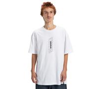 T-Shirt DC SHOES "DC Omega", Herren, Gr. XXL, weiß, Obermaterial: 75% Walkfrottier, 25% Walkfrottier;, Shirts T-Shirt (76265752-XXL) weiß