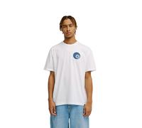 T-Shirt DC SHOES "DC Pool Table", Herren, Gr. XS, weiß, Obermaterial: 75% Baumwolle, 25% Baumwolle., Shirts T-Shirt (17884301-XS) weiß