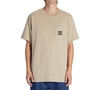 T-Shirt DC SHOES "DC Star", Herren, Gr. XXL, grau (plaza taupe), Obermaterial: 100% Baumwolle., Shirts T-Shirt (76564042-XXL) plaza taupe