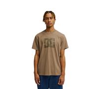 T-Shirt DC SHOES "DC Star Pigment Dye", Herren, Gr. XXL, beige (morel), Obermaterial: 75% Baumwolle, 25% Baumwolle., Shirts T-Shirt (77861634-XXL) morel