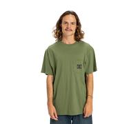 Dcshoes DC Star Pocket HSS-T-Shirt, kurzärmelig, für Herren, Grün, XL