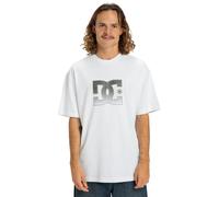 T-Shirt DC SHOES "DC Star Reflective", Herren, Gr. XXL, weiß, 75% Baumwolle, 25% Baumwolle, Shirts (98859458-XXL) weiß