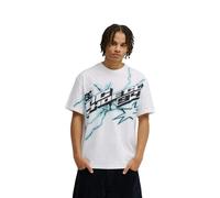 T-Shirt DC SHOES "DC Star Struck", Herren, Gr. M, weiß, Obermaterial: 75% Baumwolle, 25% Baumwolle., Shirts T-Shirt (68994863-M) weiß