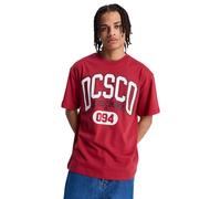 Dc Shoes Elective Kurzarm-t-shirt L Brick Red