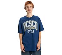 T-Shirt DC SHOES "Elective", Damen, Gr. S, blau (estate blau), 75% Baumwolle, 25% Baumwolle, Shirts T-Shirt (92316265-S) estate blau