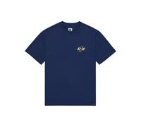 T-Shirt DC SHOES "Fast Bubble", Herren, Gr. S, blau (estate blau), Obermaterial: 75% Baumwolle, 25% Baumwolle;, Shirts T-Shirt (43330914-S) estate blau