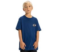 T-Shirt DC SHOES "Fast Bubble", Jungen, Gr. 10(140-148cm), blau (estate blau), Obermaterial: 75% Baumwolle, 25% Baumwolle;, Shirts T-Shirt (81355645-10) estate blau