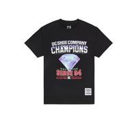 T-Shirt DC SHOES "Home Run", Damen, Gr. L, schwarz, 100% Baumwolle, Shirts T-Shirt (75837550-L) schwarz