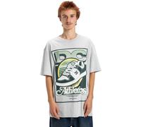 T-Shirt DC SHOES "Manteca Tribute", Damen, Gr. S, light erdgrau, 75% Baumwolle, 25% Baumwolle, Shirts T-Shirt (47026716-S) light erdgrau