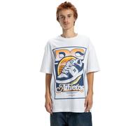 T-Shirt DC SHOES "Manteca Tribute", Herren, Gr. XS, weiß, Obermaterial: 75% Baumwolle, 25% Baumwolle., Shirts T-Shirt (48272859-XS) weiß