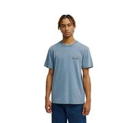 T-Shirt DC SHOES "Patch It Washed", Herren, Gr. L, real teal, Obermaterial: 100% Baumwolle., Shirts T-Shirt (43414069-L) real teal