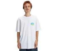T-Shirt DC SHOES "Squash It", Herren, Gr. XXL, weiß, 75% Baumwolle, 25% Baumwolle, Shirts T-Shirt (57591728-XXL) weiß