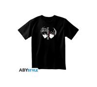 T-Shirt Death Note - L & Light (größe S)