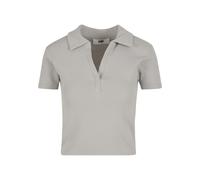 T-Shirt DEF "DEF DEF T-Shirt", Damen, Gr. XS, micro chip, 100% Baumwolle, unifarben, normal, V-Ausschnitt, Shirts T-Shirt (64447659-XS) micro chip