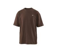 T-Shirt DEF "DEF Herren DEF MIXED T-Shirt", Damen, Gr. S, choclate braun, 100% Baumwolle, bedruckt, oversize, Rundhals, Shirts T-Shirt (25895566-S)