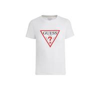 Guess Tri Icon-T-Shirt für Damen, reinweß, M