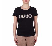LIU JO VA5154JS003 T-Shirt Basic m/c, Schwarz-anim. M9330, M-XL
