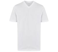T-Shirt Doppelpack - Modern Fit - V-Ausschnitt - weiß Marvelis