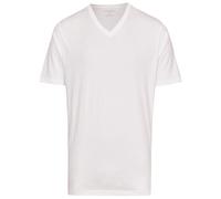 T-Shirt Doppelpack - Modern Fit - V-Ausschnitt - weiß OLYMP