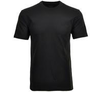 Ragman Herren Doppelpack T-Shirts Rundhals Schwarz – 2er, Größe 3XL