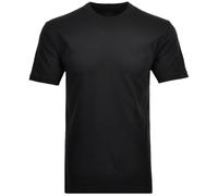 RAGMAN T-Shirts Herren Kurzarm Rundhals Baumwolle schwarz, 2XT = XXL