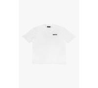 T-Shirt DROPSIZE "Dropsize HEAVY OVERSIZE DROPSIZE STUDIOS SWIRL T-SHIRT", Herren, Gr. S, cream weiß, 100% Baumwolle, bedruckt, oversize, Rundhals, Shirts T-Shirt (65706606-S)